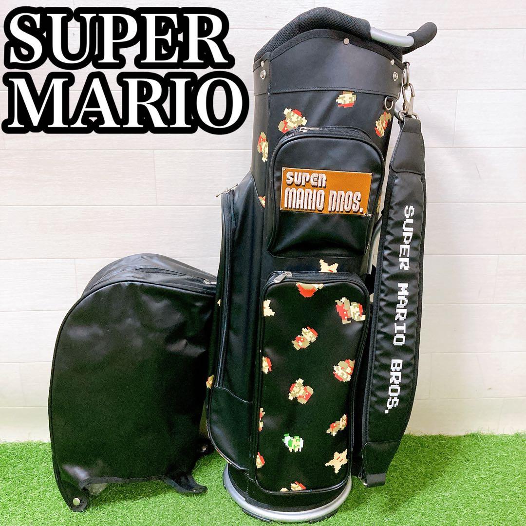 M3.スーパーマリオ　希少　ゴルフクラブ　キャディーバッグ　任天堂　ニンテンドー