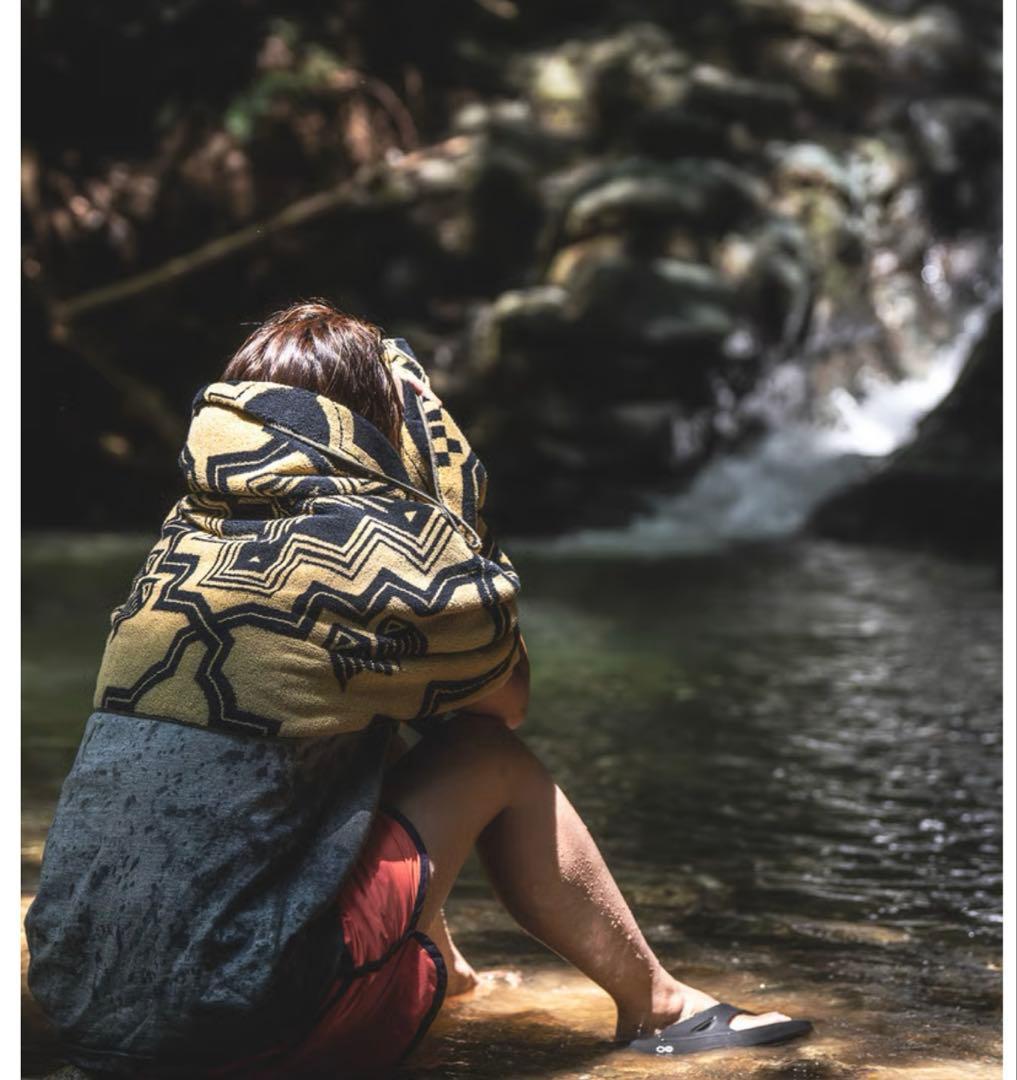 新品　オールドマウンテン　バスタオル　キャメル1、ベージュ1の2個セット