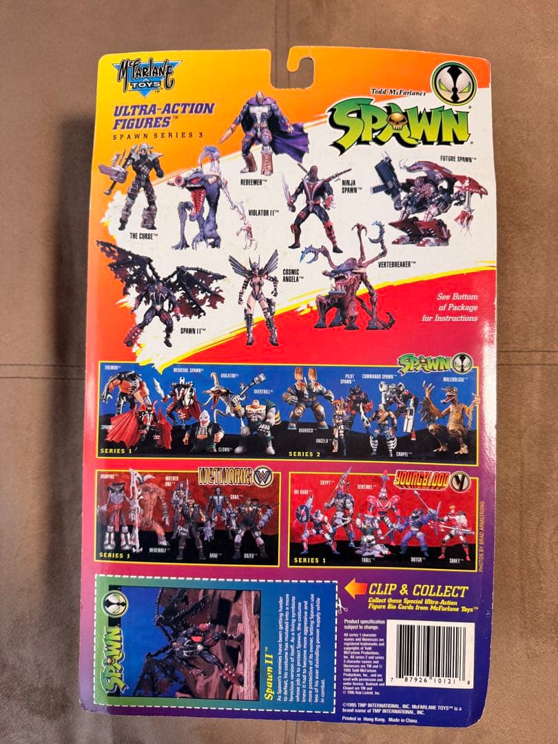 【未開封】Spawn II デラックス版 羽ケープ マクファーレン