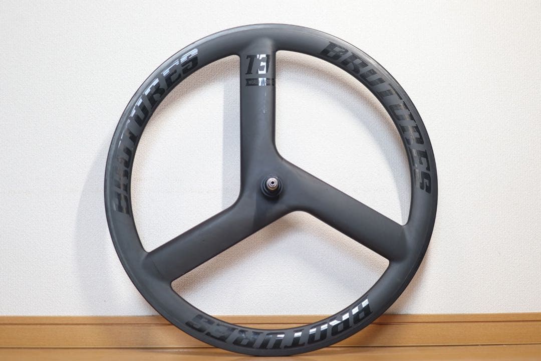 ★ BROTURES T3 PRO カーボン バトン リア ホイール ブルーラグ