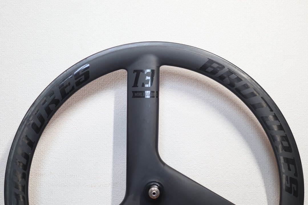 ★ BROTURES T3 PRO カーボン バトン リア ホイール ブルーラグ