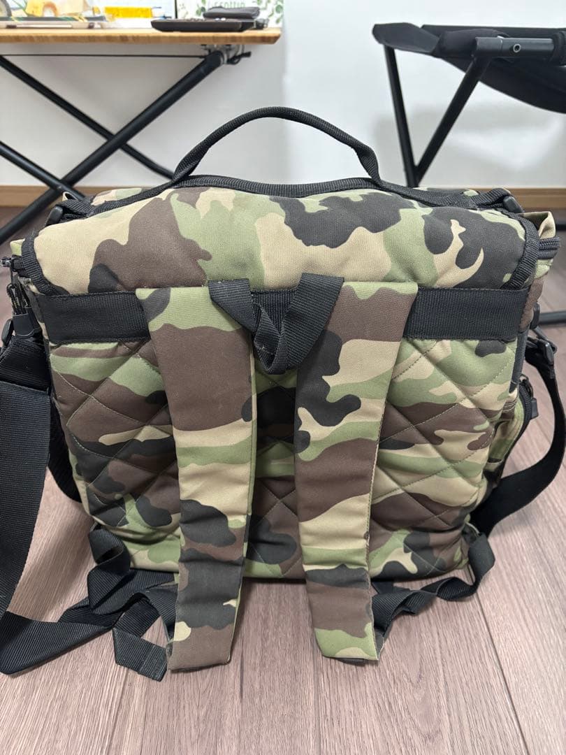 ADDICT UDG 迷彩柄 レコードバッグ