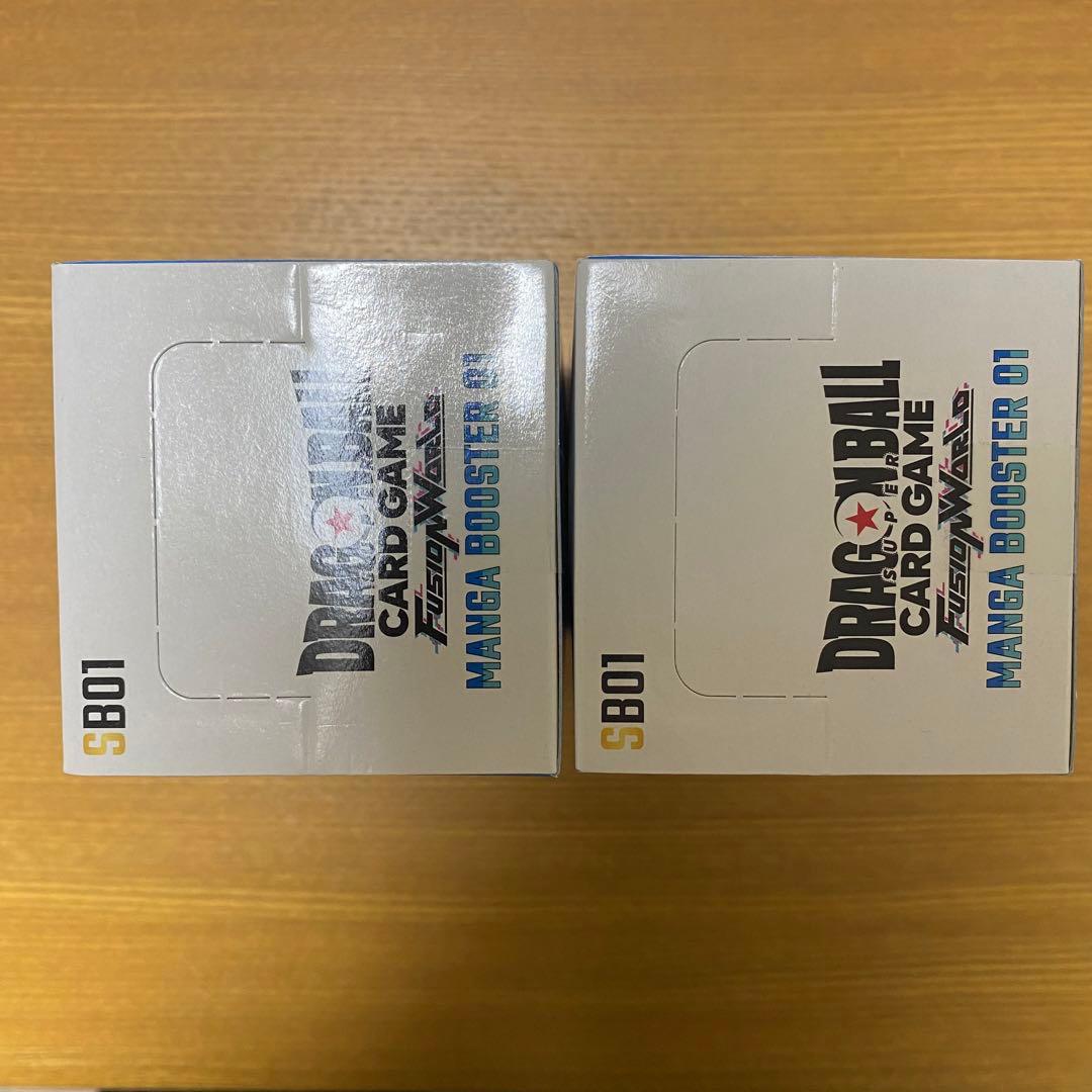 ドラゴンボールカード　マンガブースター　01 2box