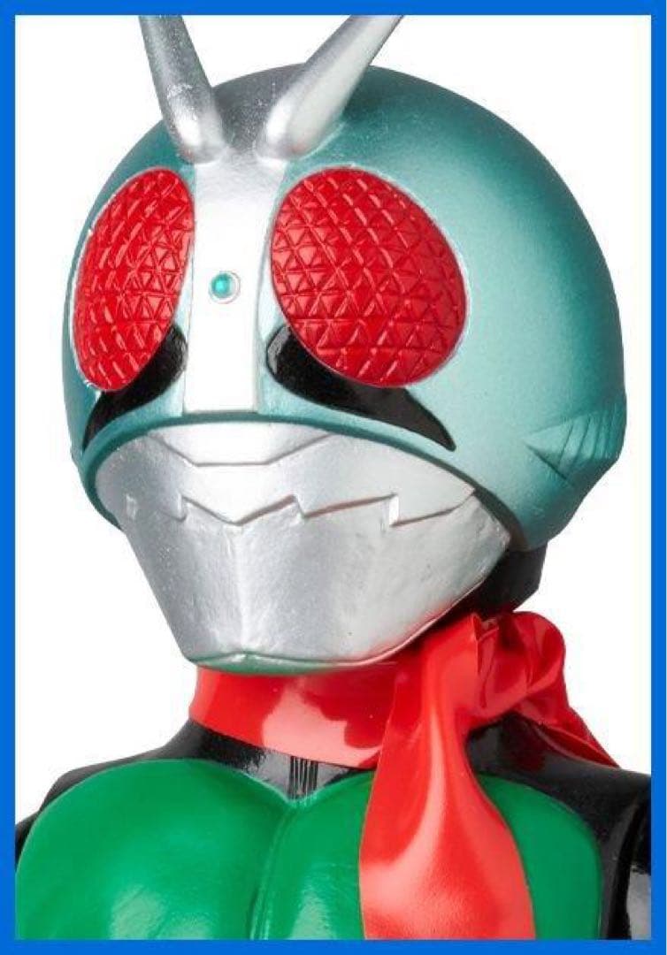 ★東映レトロソフビ　仮面ライダー新2号（ダブルライダーカラーVer）新品！残1★