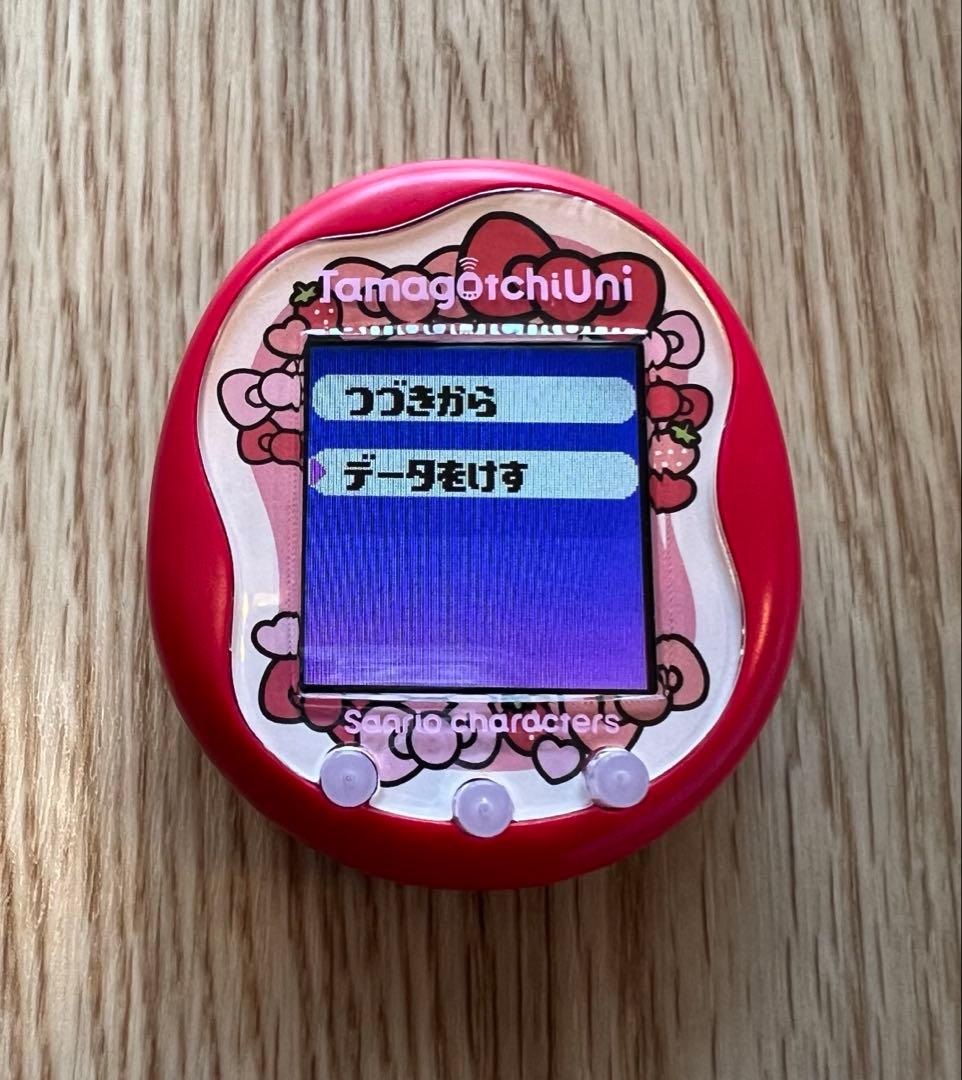 週末のご褒美ページ！たまごっちuni サンリオキャラクターズ