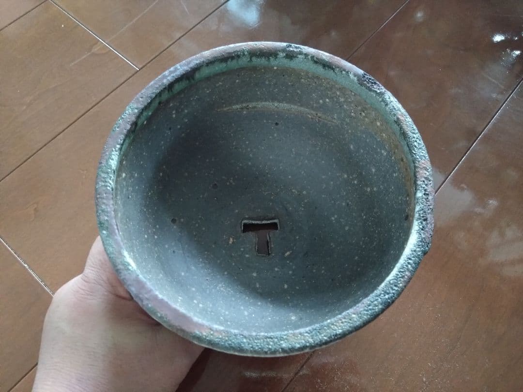 青白釉　大原さんpot １番大きいボールポット　ＸＬサイズ　定価13200円