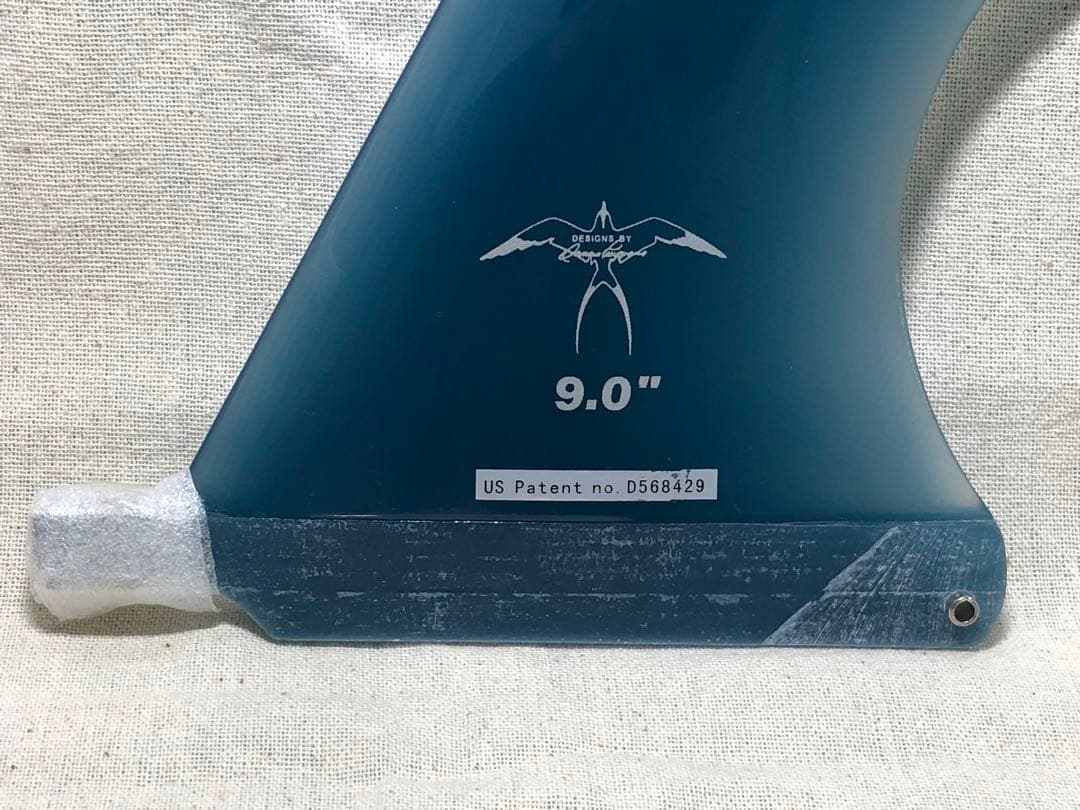 レア 新品未使用ドナルドタカヤマ HPD サーフボードフィン 9.0インチ