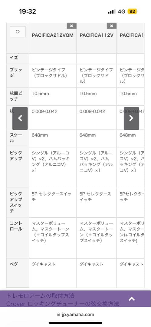 【極薄ラッカー&レリック&SUSフレット】 YAMAHA パシフィカエレキギター