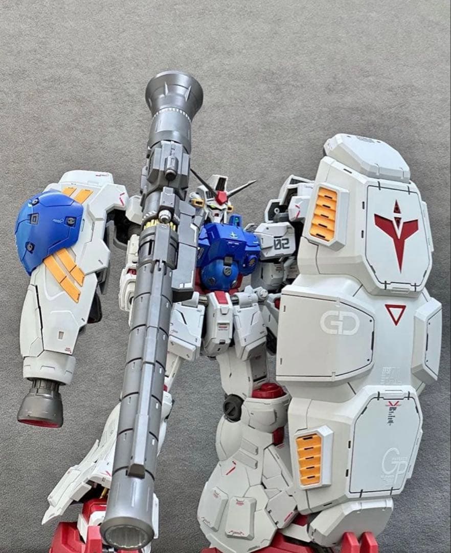 ソロモン 1/100GP-02Aガンダム試作2号機　サイサリス　電池付き