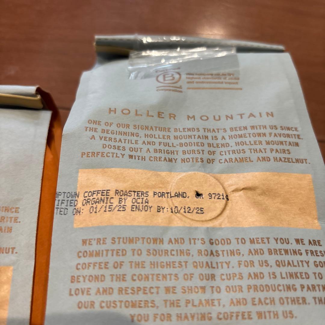 STUMPTOWN Holler Mtn. グラウンドコーヒー 340g 2個