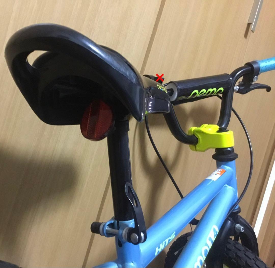 14インチ　⚠️ジャンク⚠️バラして発送します⚠️　パンク？　ベルなし　子ども　キッズ