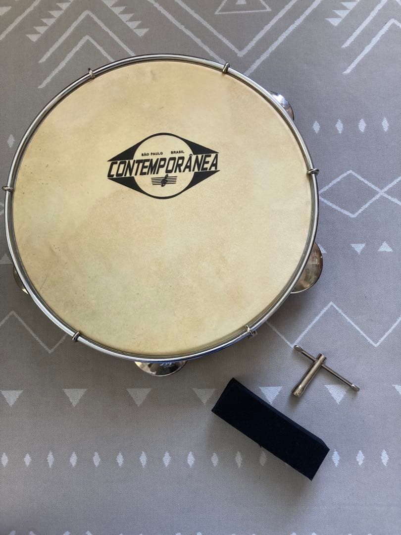 【匿名配送】CONTEMPORANEA・パンデイロ・27cm・ハードケース付