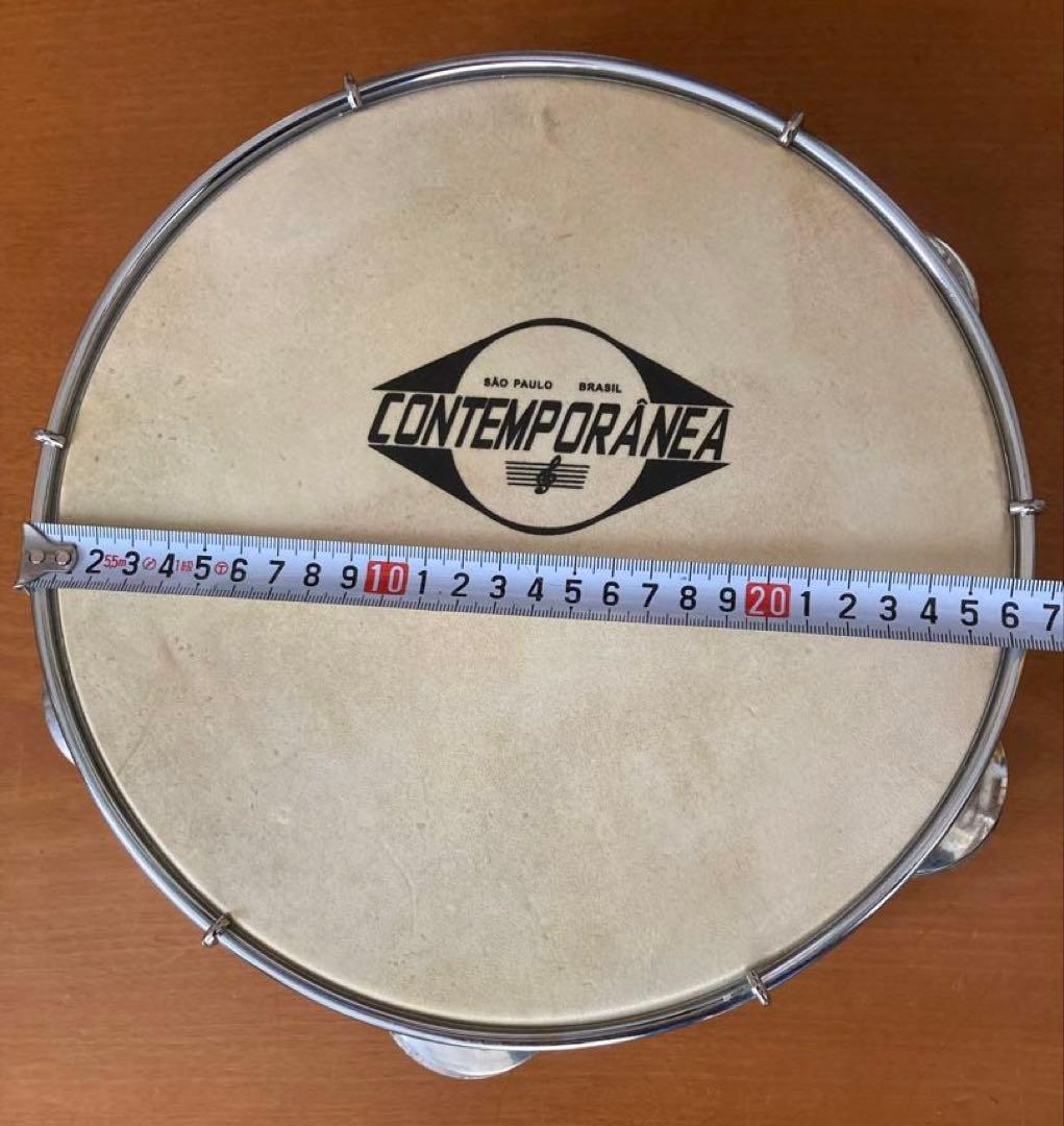 【匿名配送】CONTEMPORANEA・パンデイロ・27cm・ハードケース付