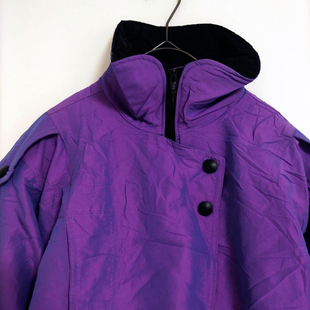 Nilz スキーウェア ジャンプスーツ パープル ブラック カラー 派手 ボード