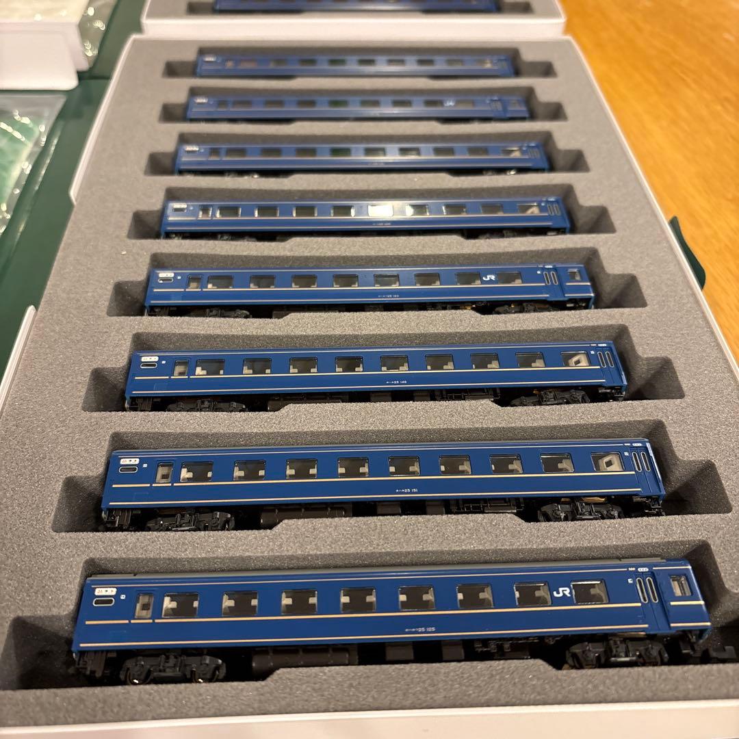 【激少】KATO10-1177/1178 24系寝台特急あさかぜ金帯15両フル⑥