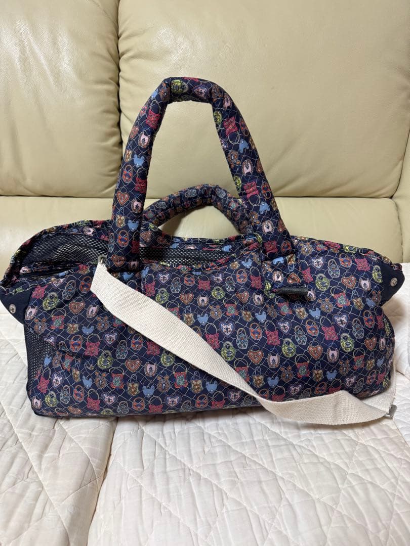 Louisdogカラフルスカル キャリーバッグ