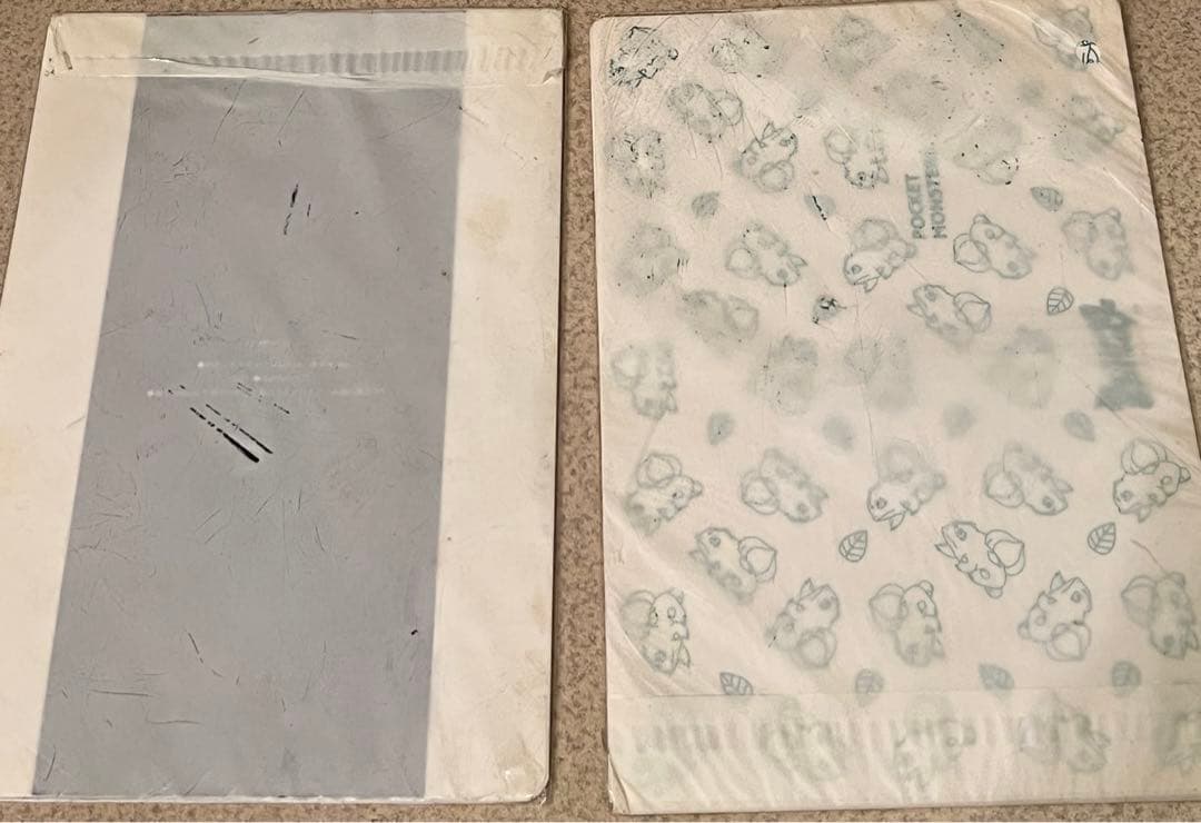 [未開封]ポケモン下敷き　2枚セット