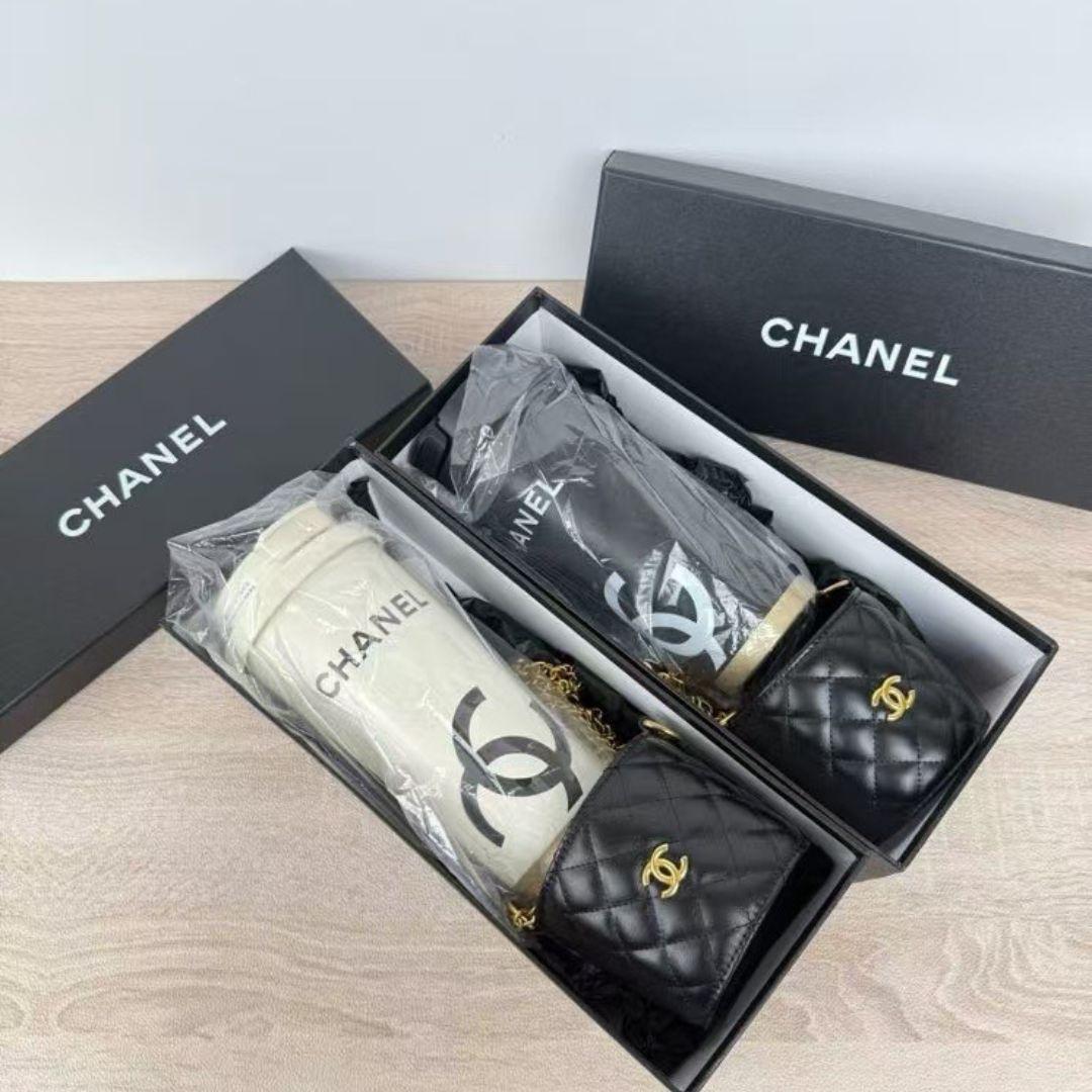 【数量限定】❤CHANEL❤ 非売品 ボトルホルダー タンブラー 水筒 ブラック