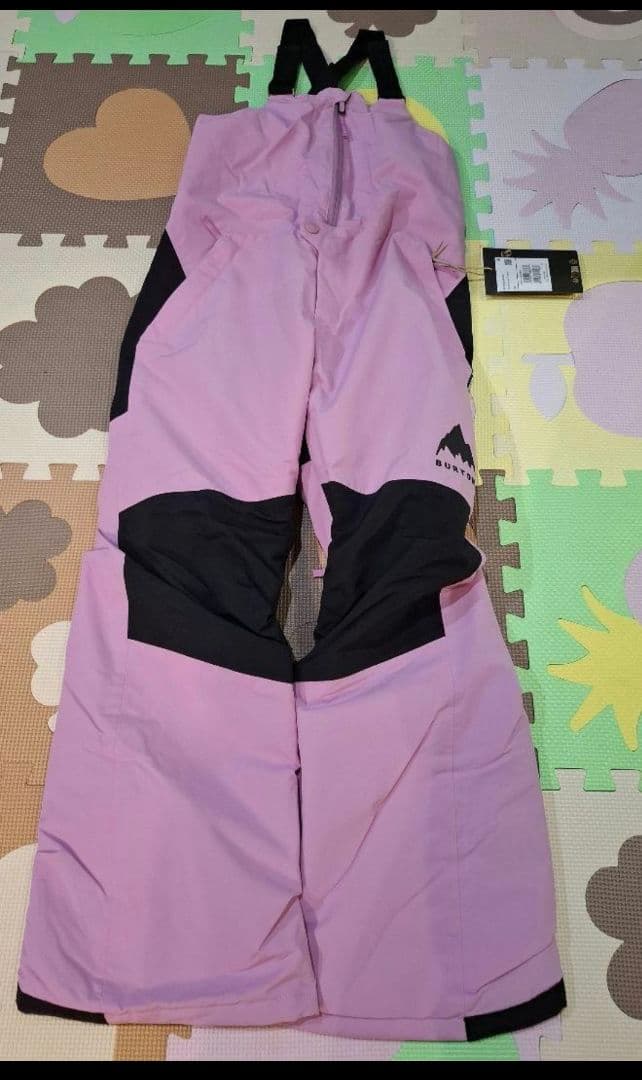 キッズ スノーウェア ビブパンツ Sサイズ