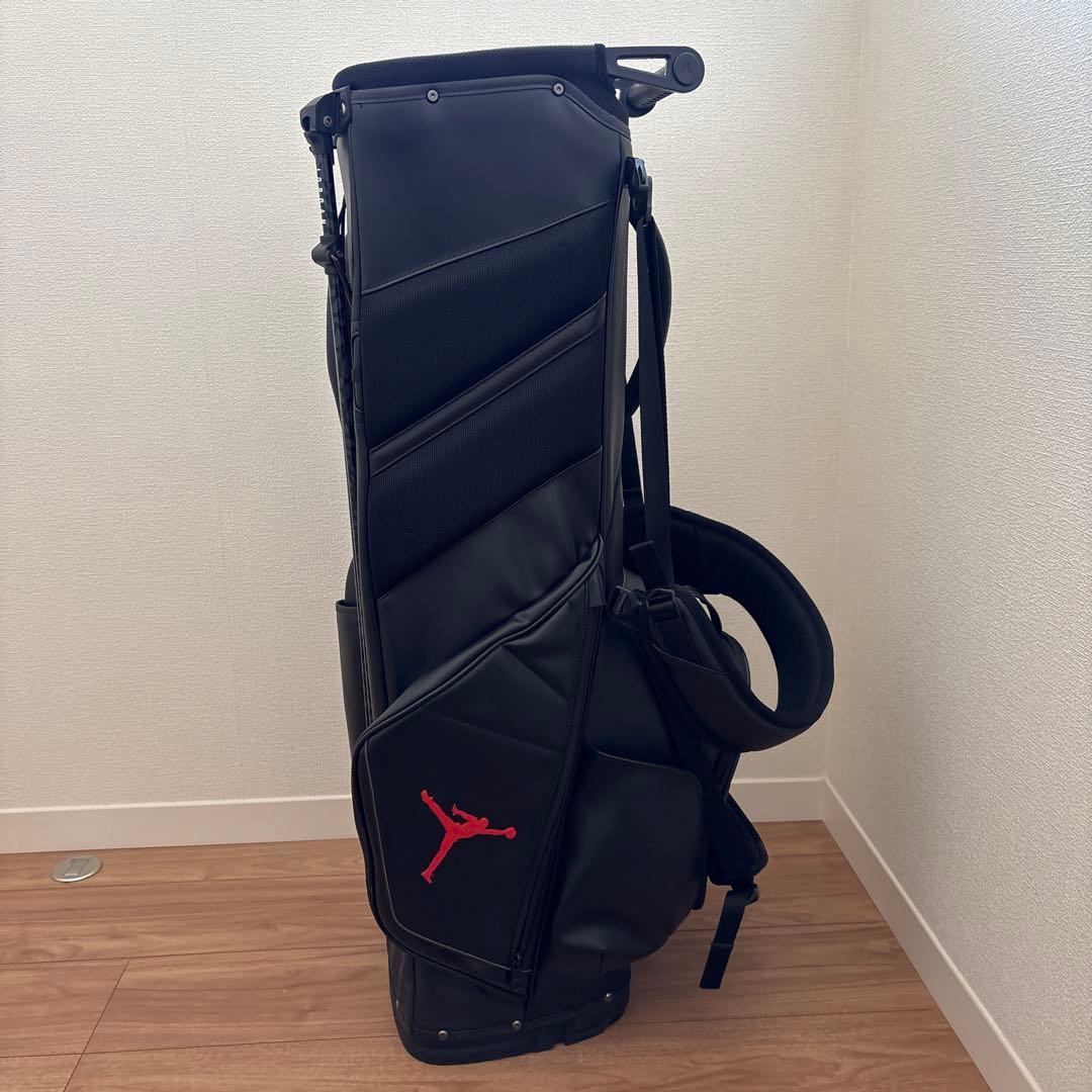 JORDAN フェイドアウェイプレミアムゴルフバッグ ブラック/レッド