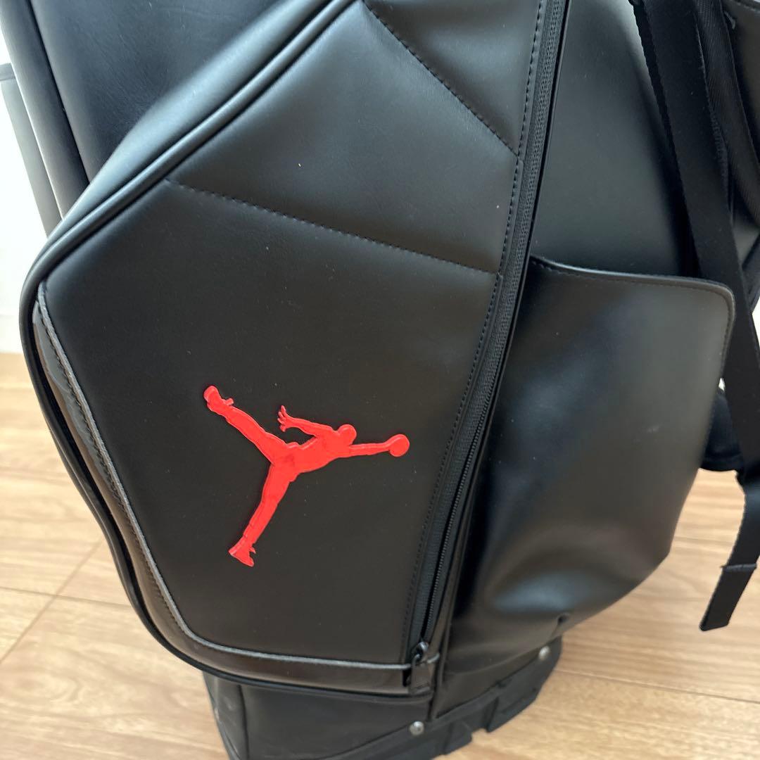 JORDAN フェイドアウェイプレミアムゴルフバッグ ブラック/レッド
