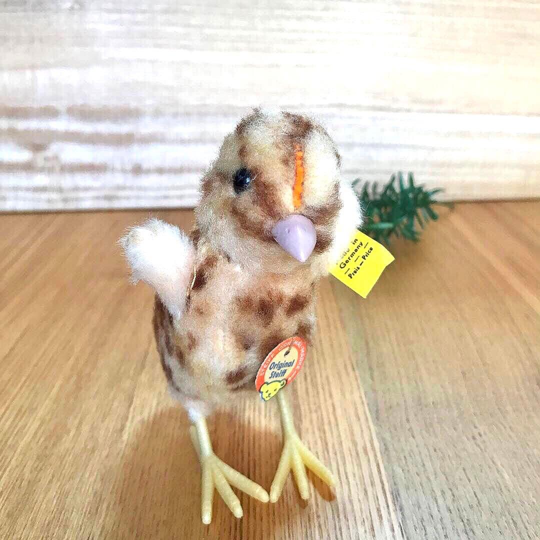 シュタイフ Steiff うずら　小鳥