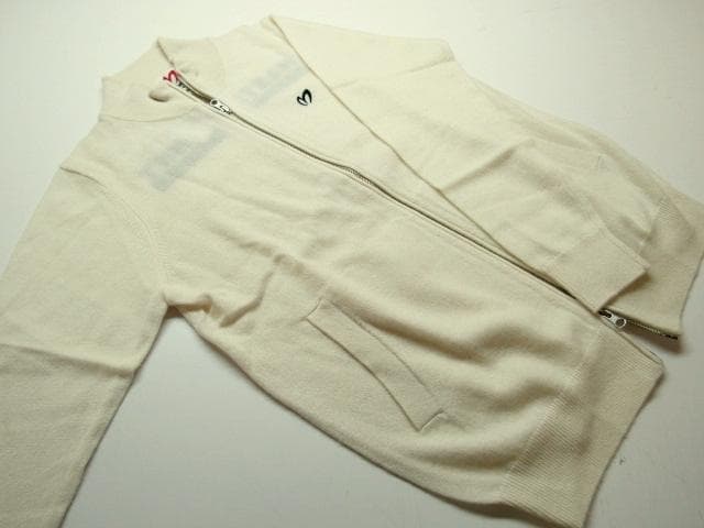 新品 PEARLY GATES マスターバニー カシミヤ100% ZIPセーター
