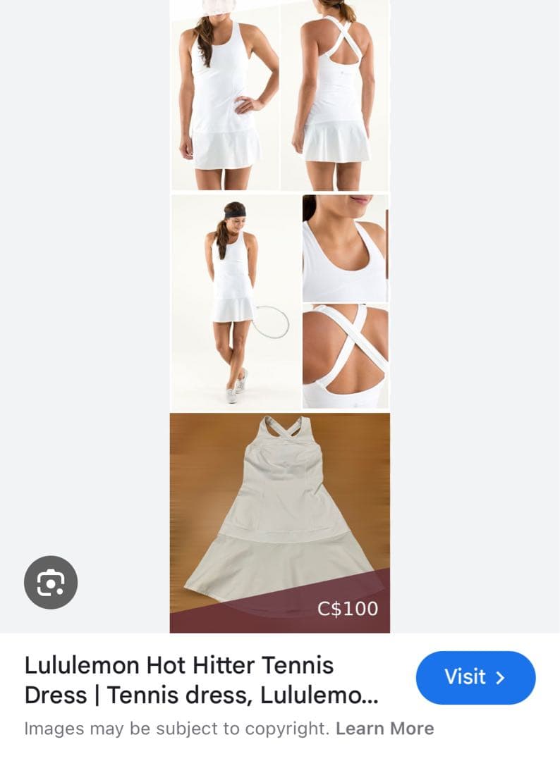 ルルレモン　テニスウェア