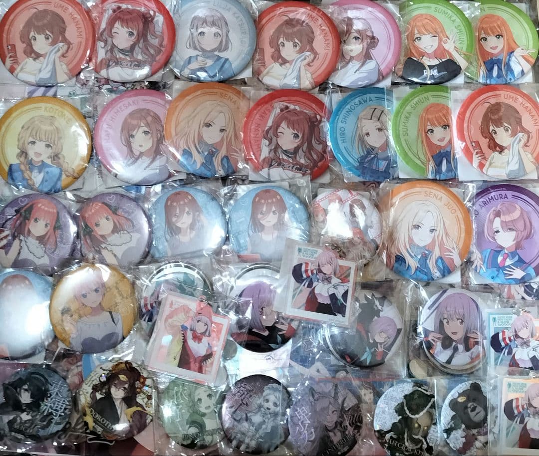 大量 まとめ売り 美少女 紙類 ポストカード ぬいぐるみ アクリルスタンド