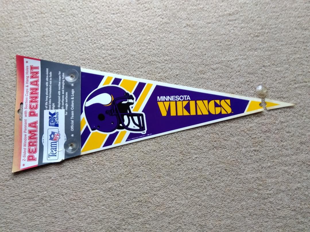 【新品未開封】希少☆NFL　エミット・スミス　フィギュア　アメフト　ペナント付