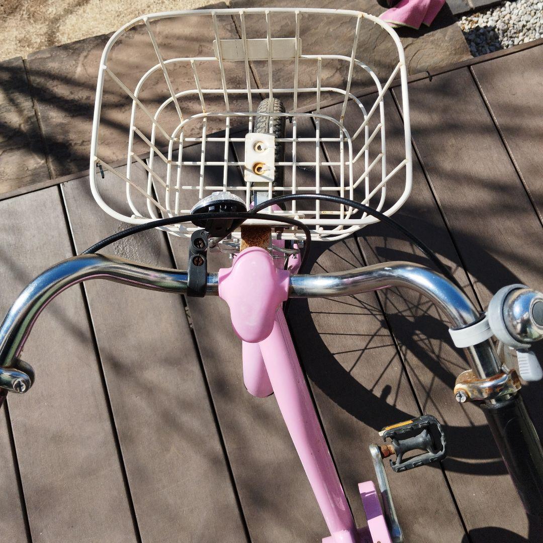 アサヒイノベーションファクトリー ピンク 18インチ 子供用 自転車