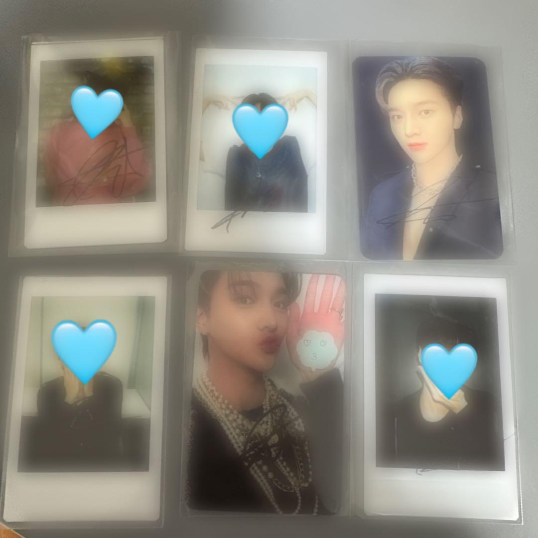 DRIPPIN チャジュノ サイン ポラロイド チェキ トレカ セット