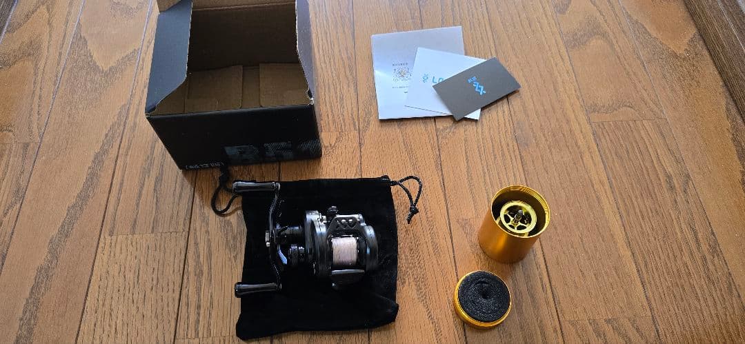 ローンズ　B51 MC-1　XG　マットブラック 新品替えスプール付き