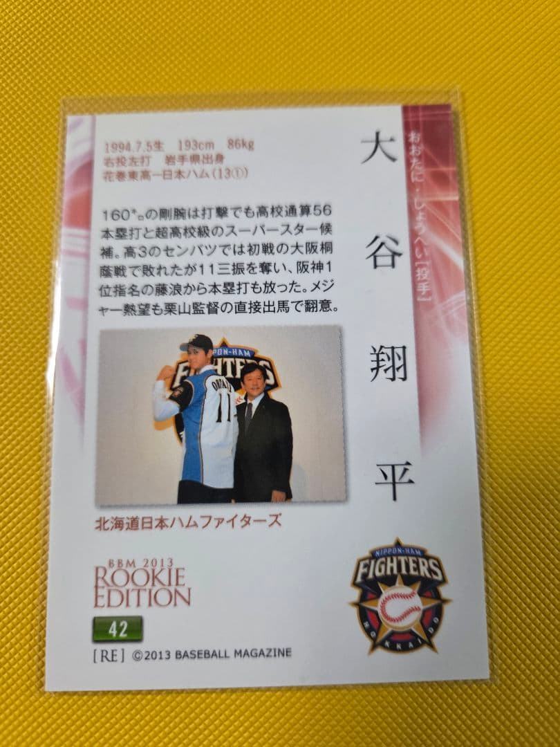 シ*ン様 BBM 2013 ROOKIE EDITION 2枚セット 日本ハム