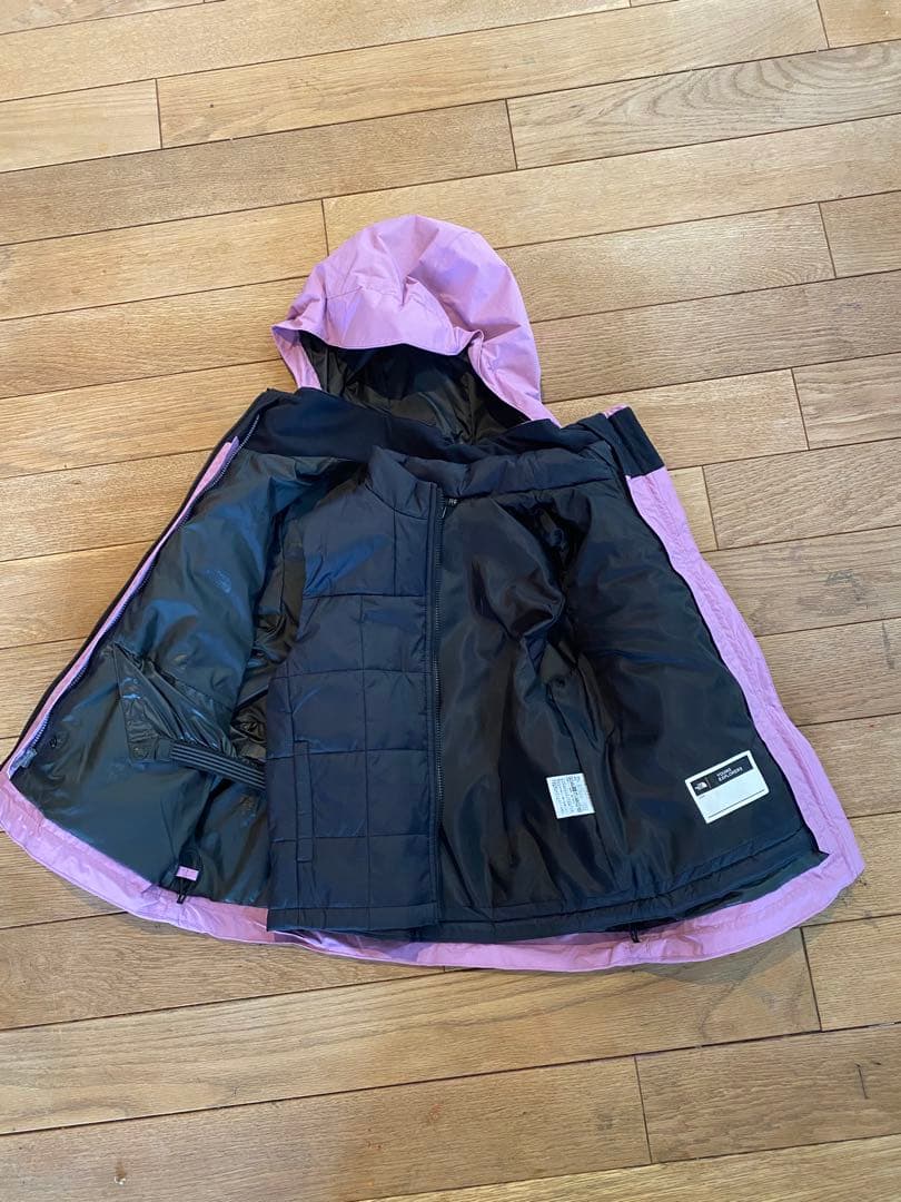 ノースフェイスキッズ用スノーウェア　ウーロススノートリクライメイトジャケット