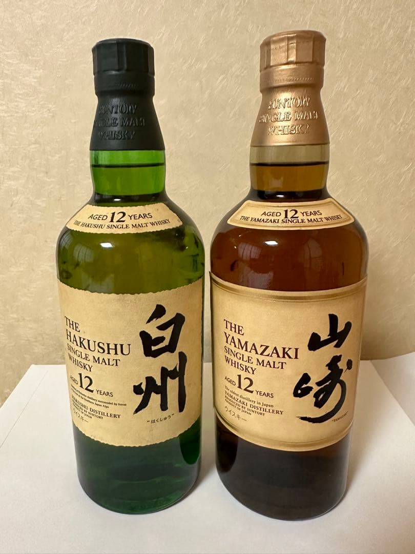 即決即購入即日発送で3即‼︎ 人気の白州・山崎 12年 ウイスキー セット