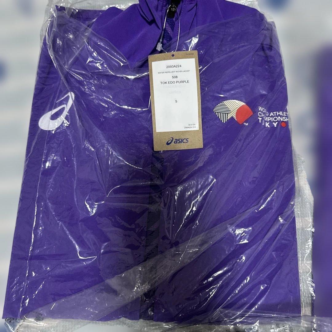 世界陸上　3点セット　アシックス　ウェア　ポロシャツ S パンツM