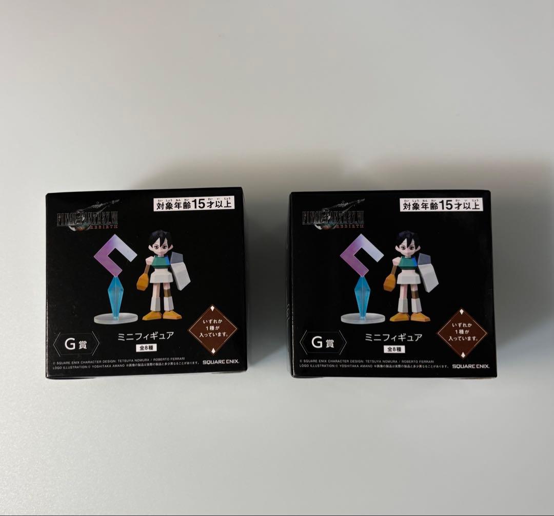 FINAL FANTASY 一番くじ　エンド賞 ティファ・ロックハート＆G賞2つ