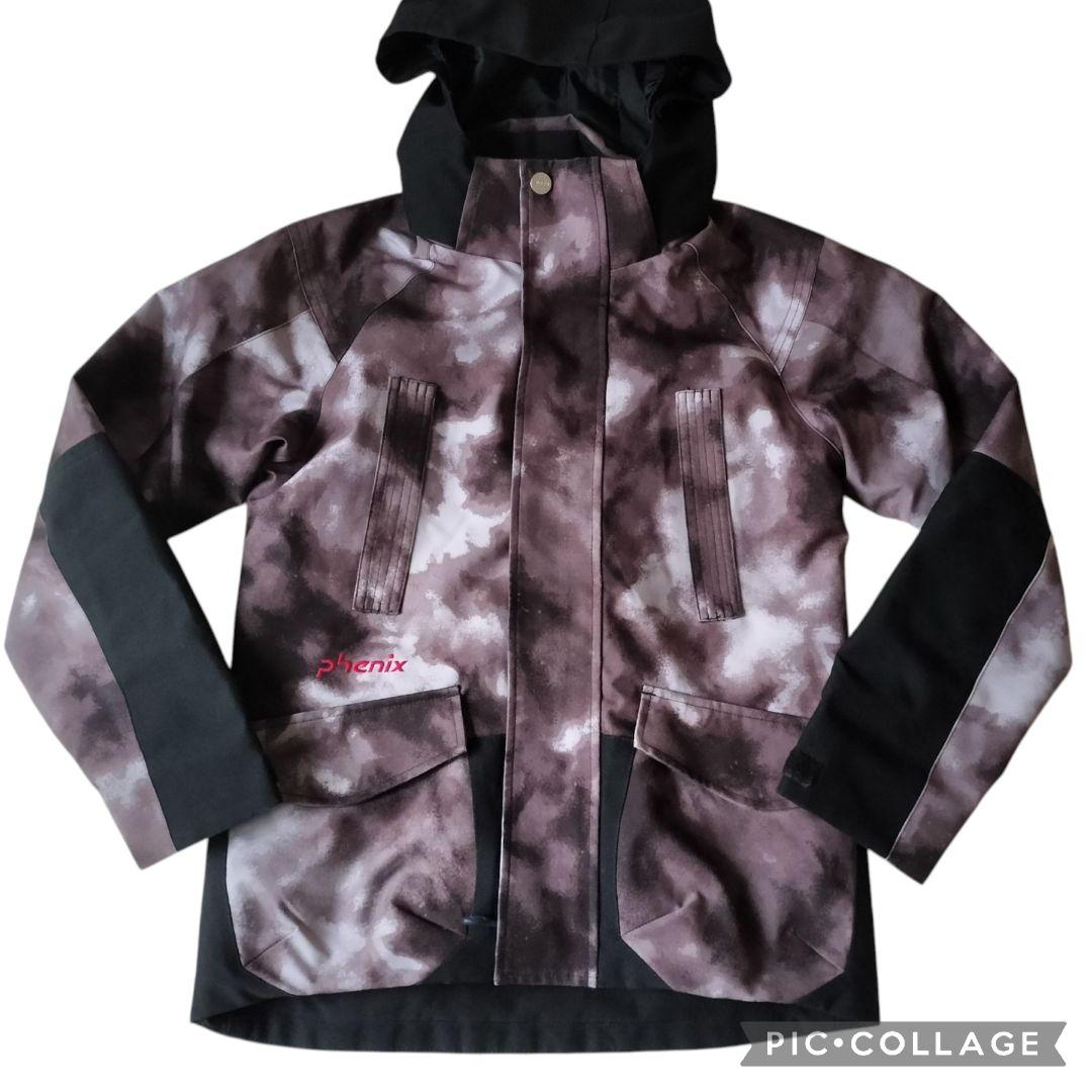 【美品】Phenix 140 カモフラスキーウェア 上下セット ジュニア 男の子