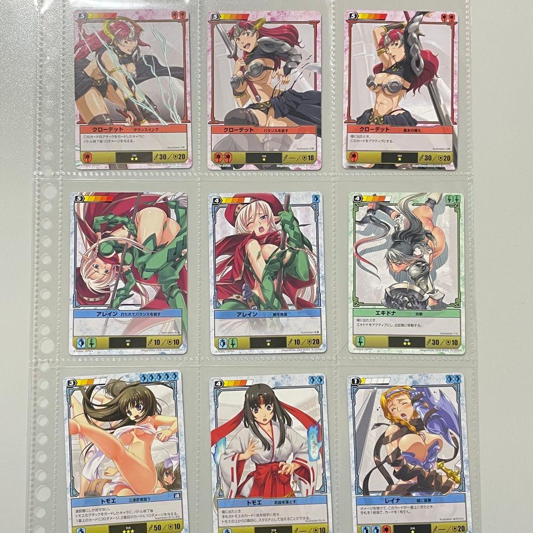 クイーンズブレイド ザデュエル　Queens Blade 78枚 まとめ売り
