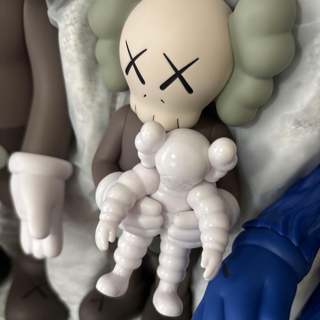 その他 kaws family brown