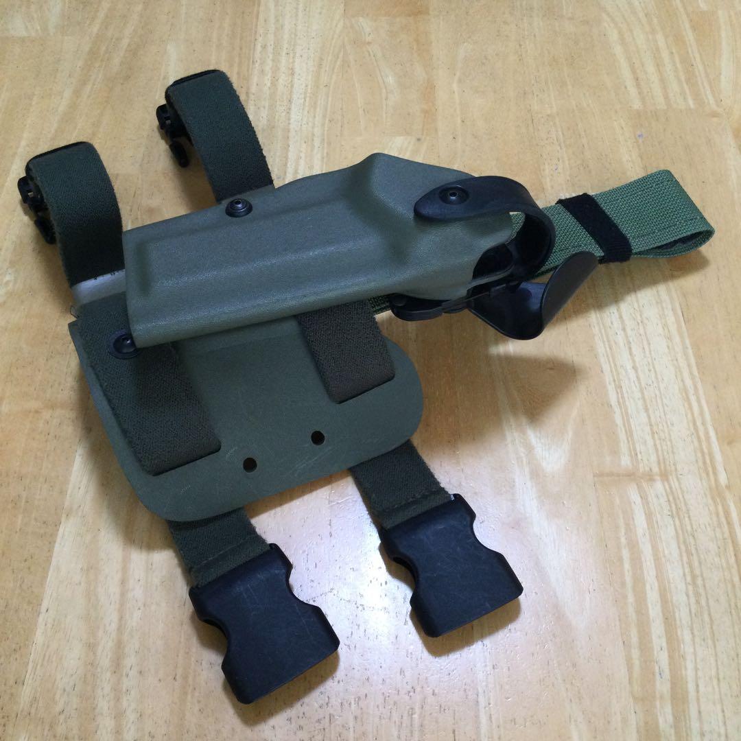 サファリランド 6004-56 レッグホルスター 1911 右利き用 初期アフ