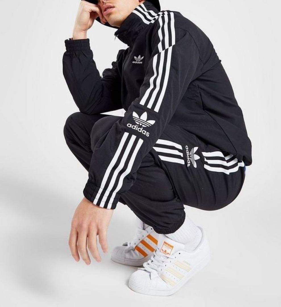 セットアップ adidas Lockup Track Top ナイロンジャケット