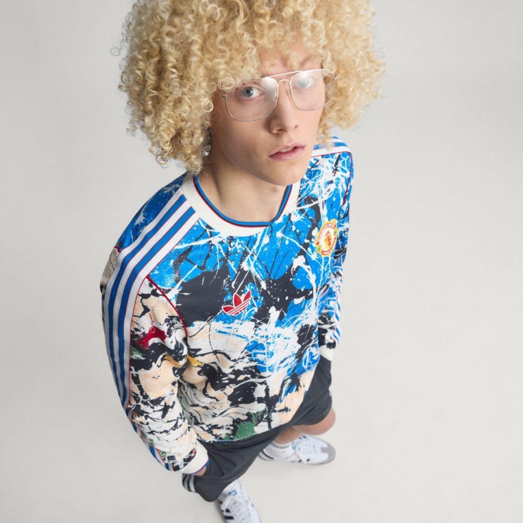 マンチェスターユナイテッド STONE ROSES 長袖 ジャージ 2XL正規品