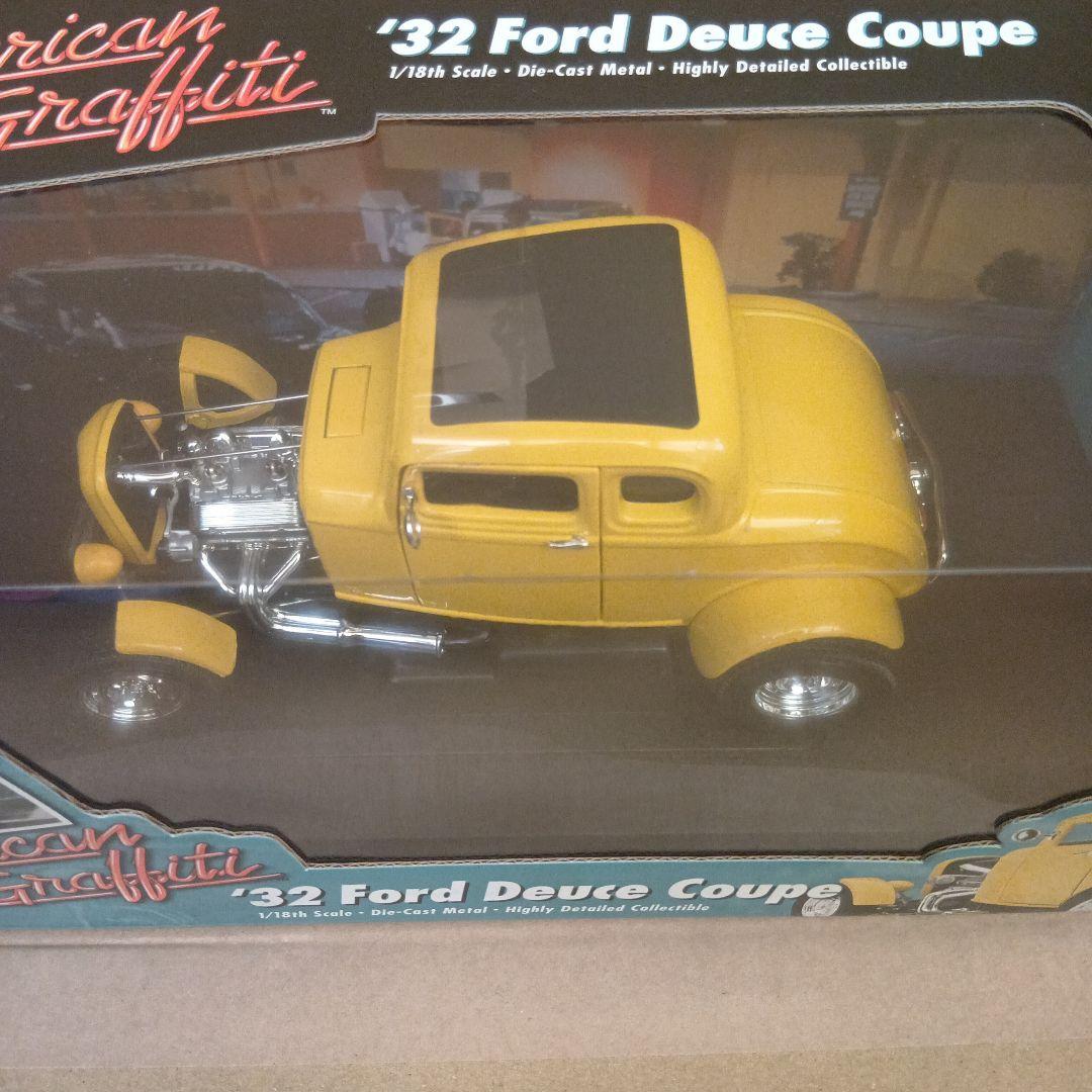 【絶版 限定】 Ertl '32 Ford Deuce Coupe 1/18