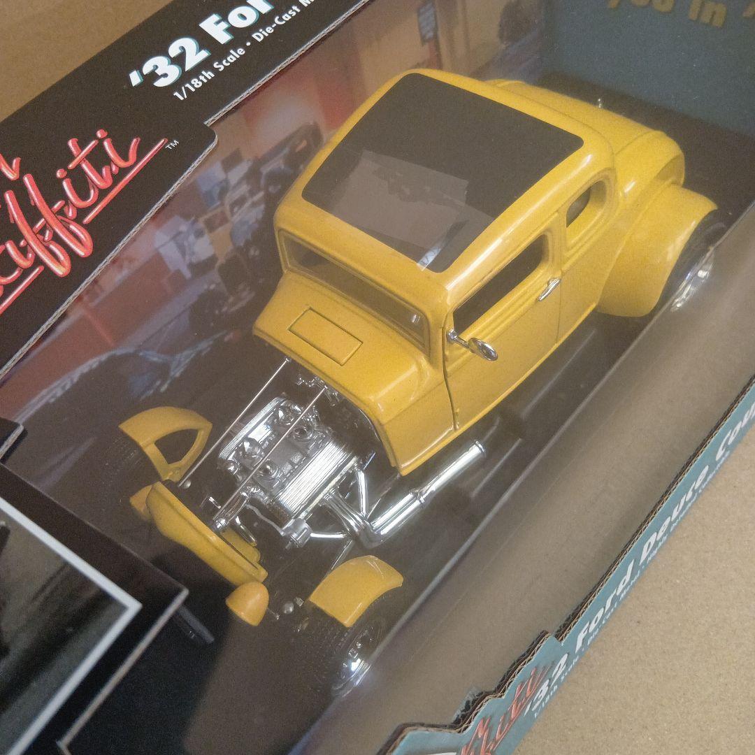 【絶版 限定】 Ertl '32 Ford Deuce Coupe 1/18