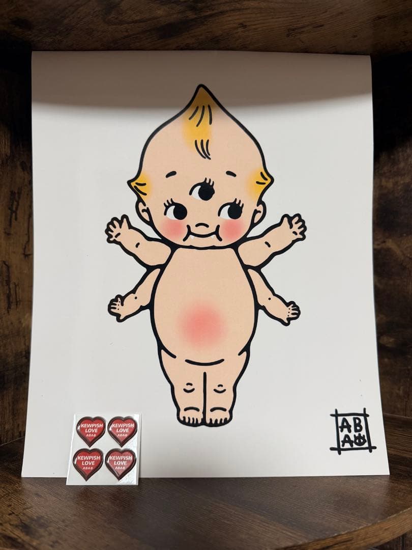ABAO KEWPISH LOVE ソフビ