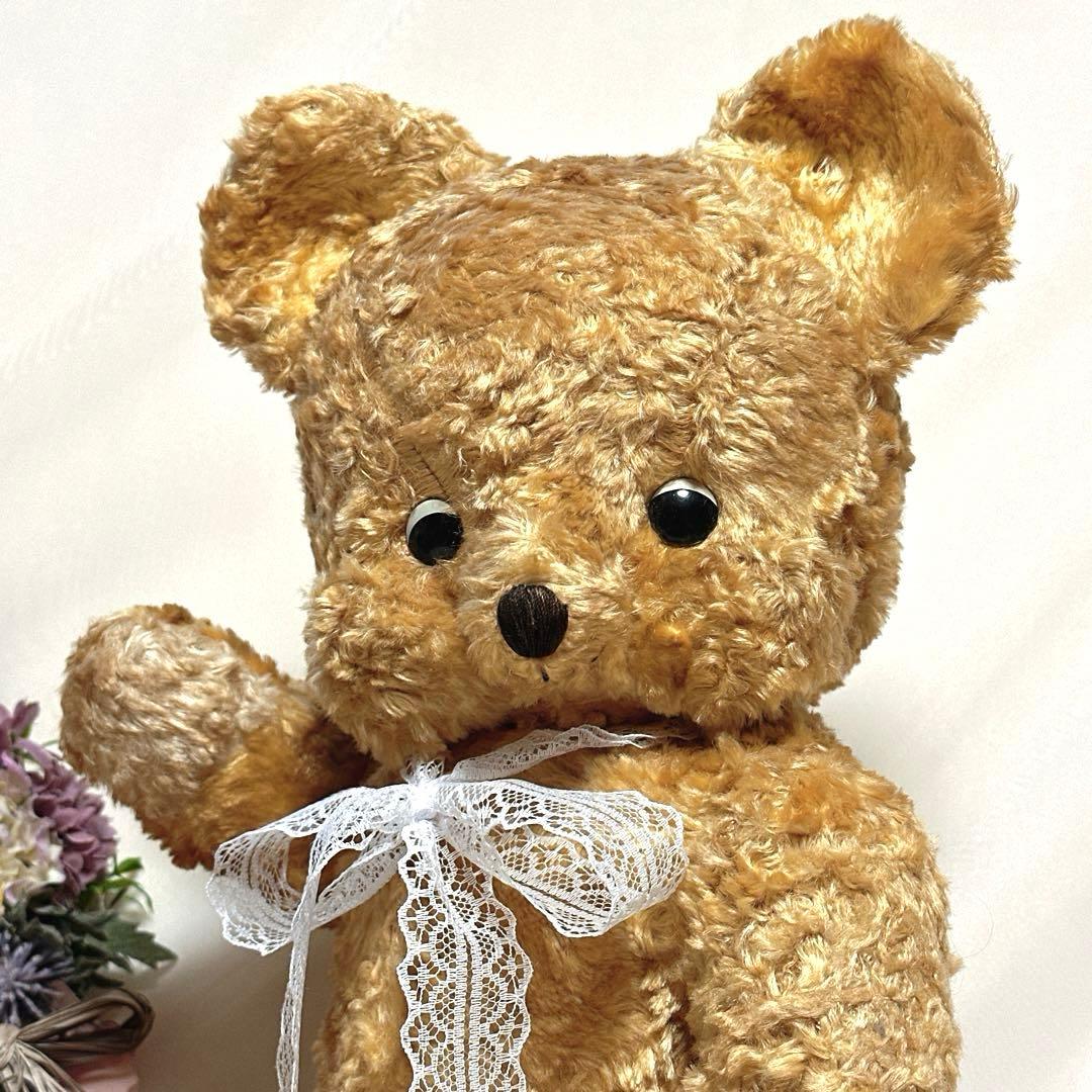 ❤️プクプクほっぺ❤️オランダアンティークベア　テディベア　①