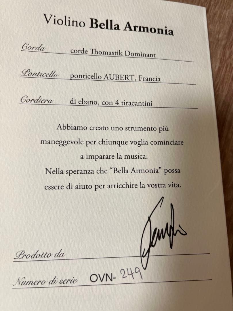 バイオリン　4/4