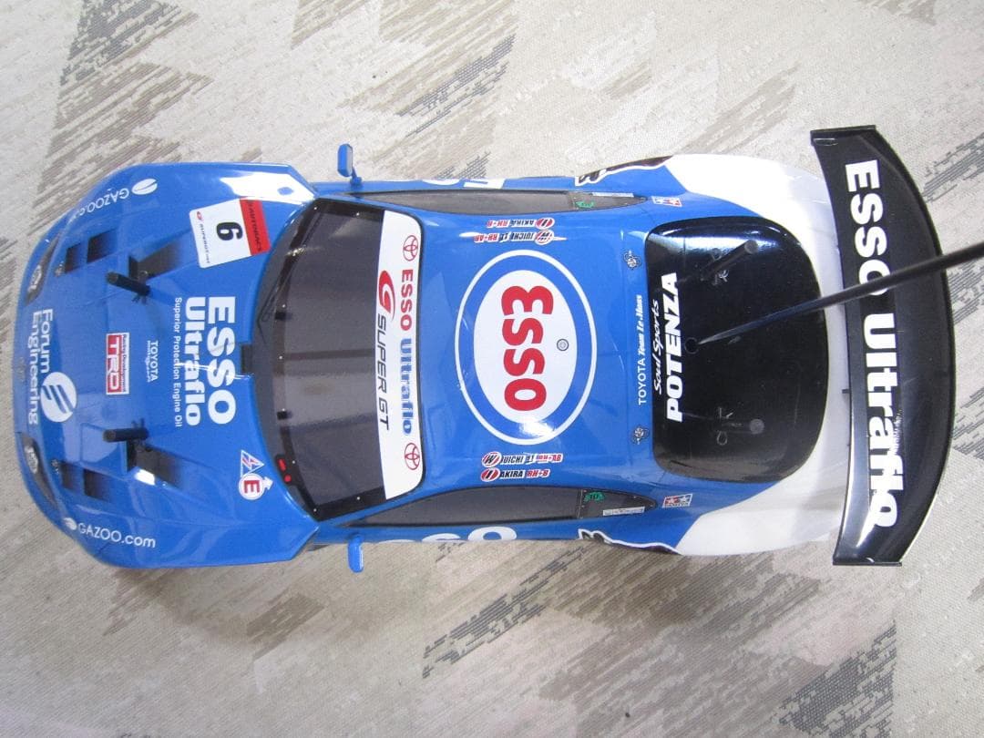 完全動作品 1/10 TT01 カスタム エッソ ウルトラフロー スープラ 送込